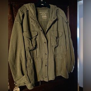 AE 🦅 Green Utility Jacket
